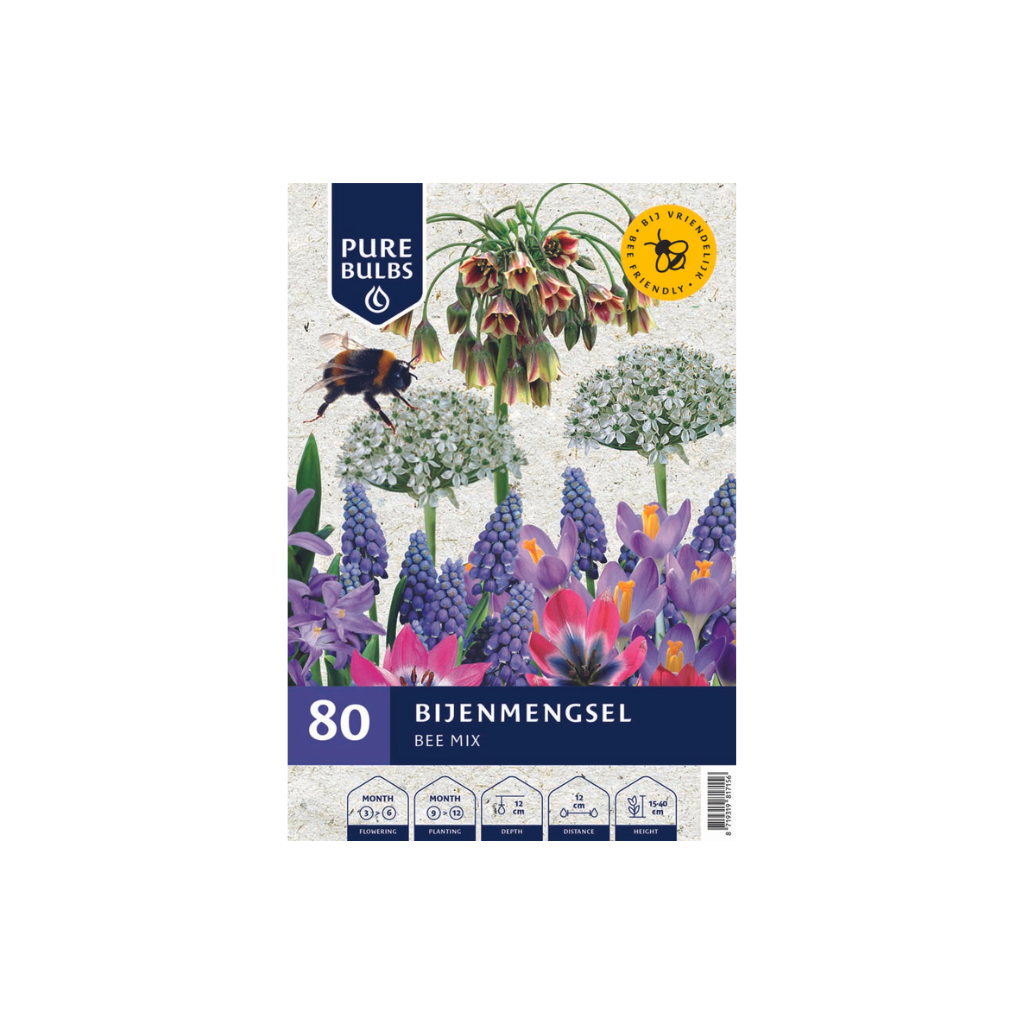 Pure Bulbs Bloembollen Bijenmengsel 80 stuks