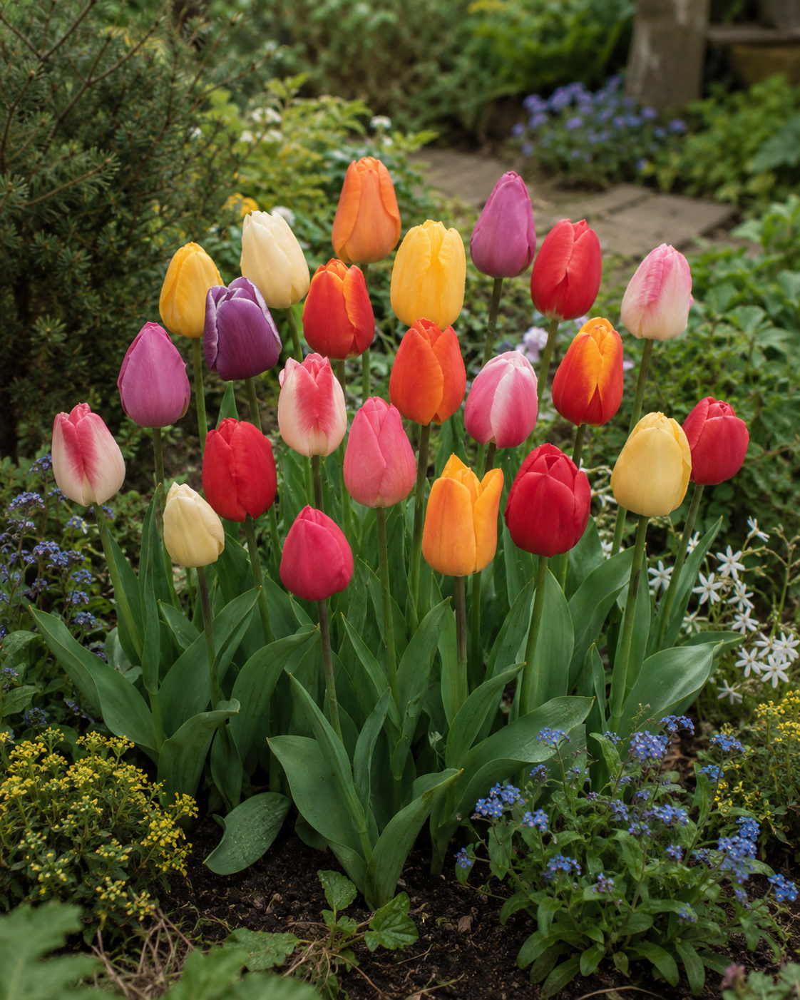 Pure Bulbs Bloembollen Tulp (Tulipa 'Mix') 50 stuks