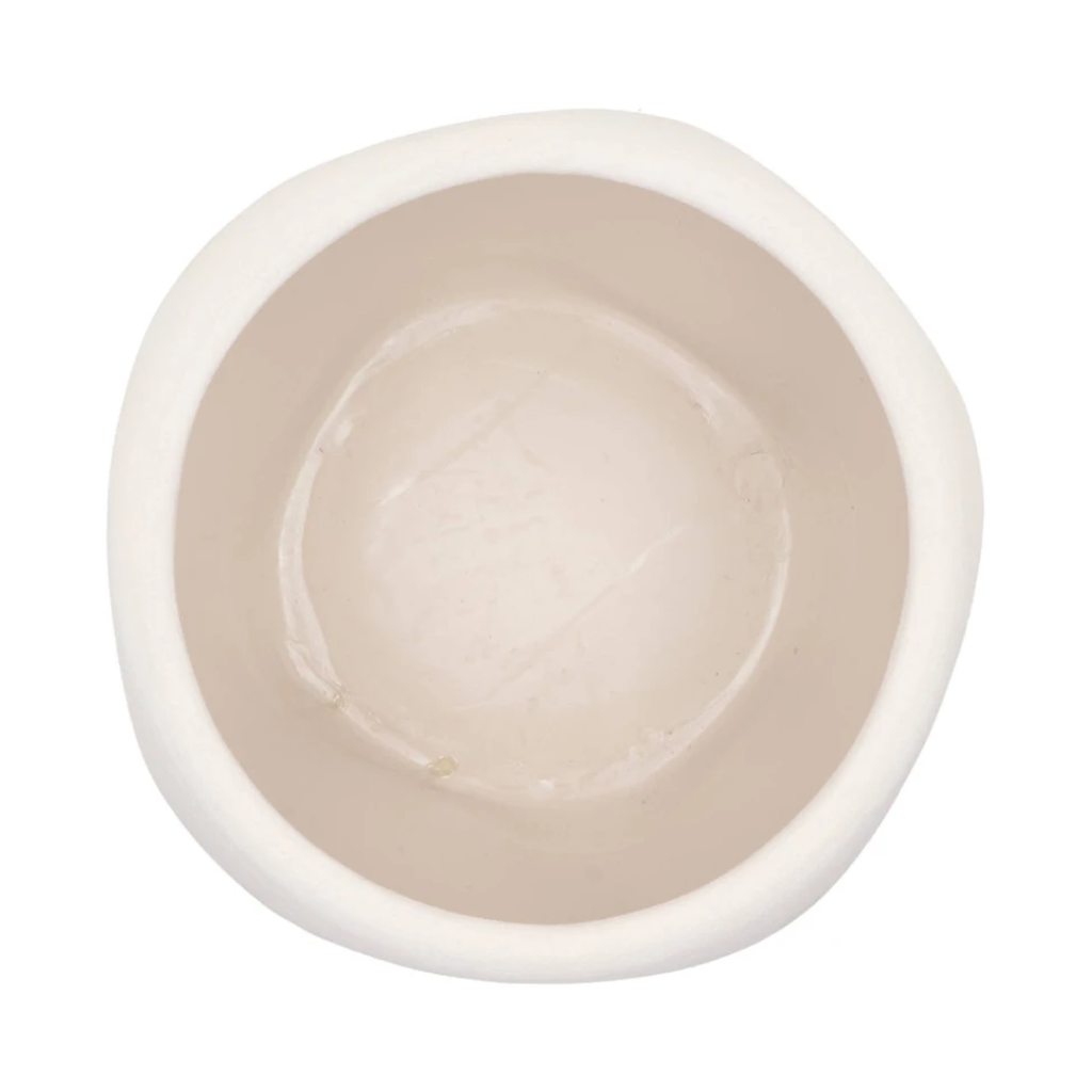 Daan Kromhout Design Bloempot Lisboa Wit 30 x 30 x 26 cm