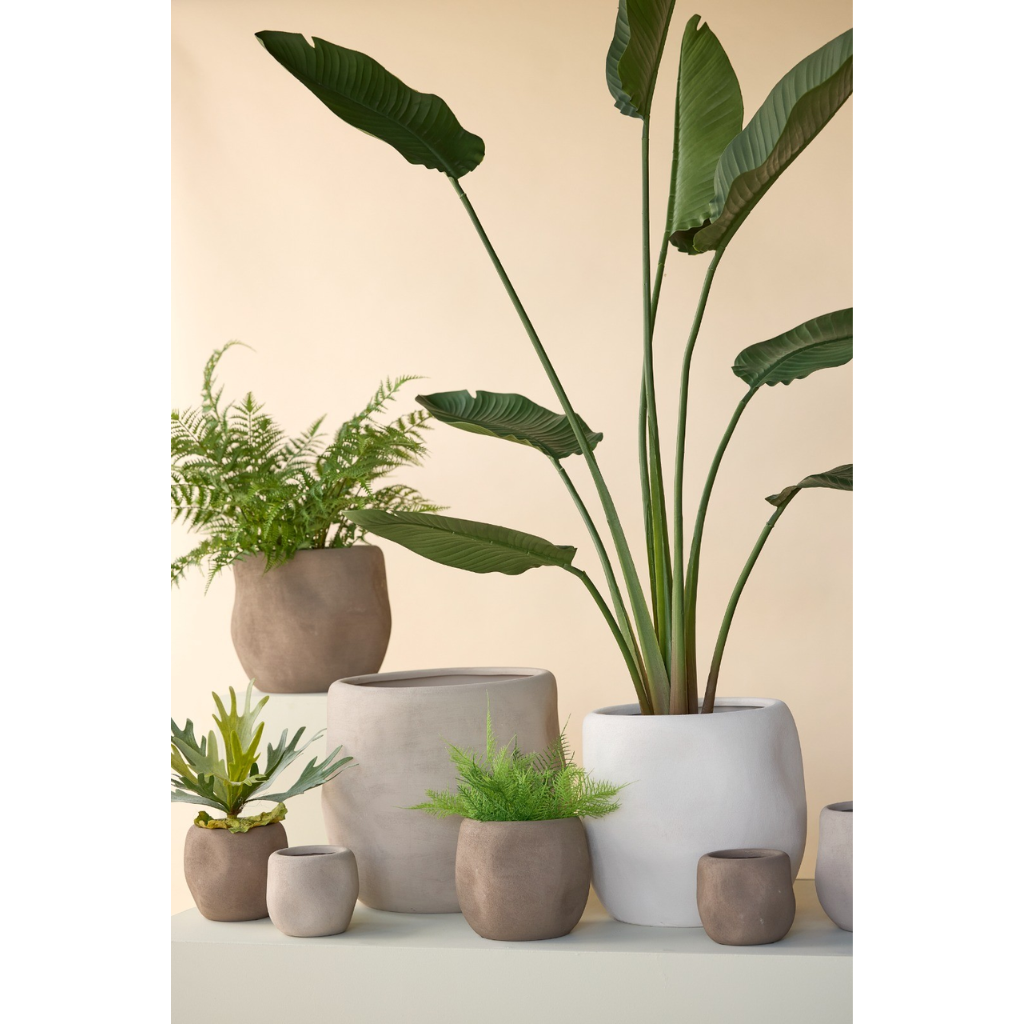 Daan Kromhout Design Bloempot Lisboa Wit 24 x 24 x 23 cm