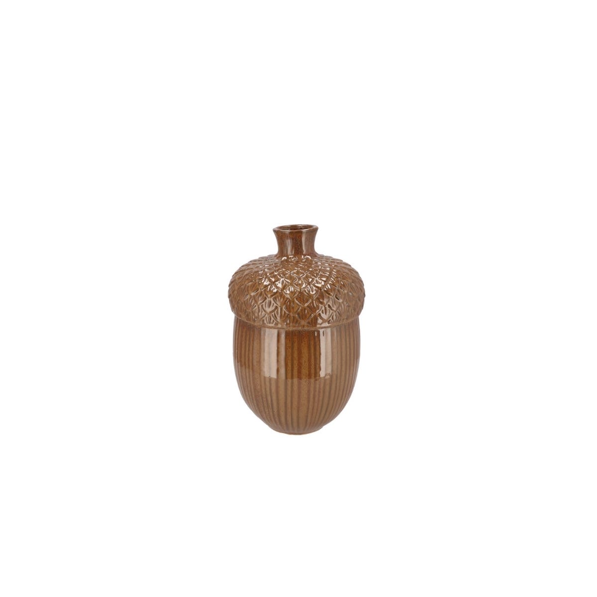Daan Kromhout Design Vaas Mika Acorn Bruin 11 x 11 x 16 cm