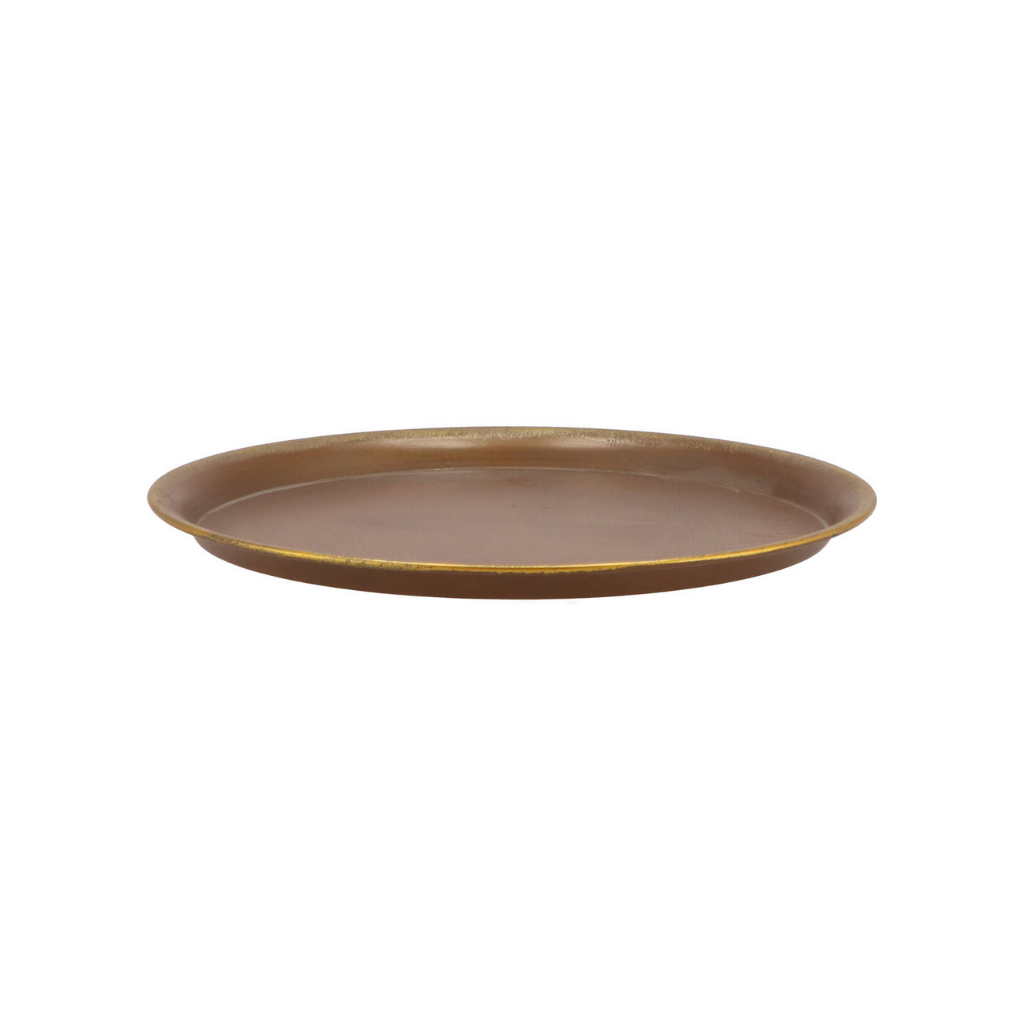 Tosca Plate Goud 25 cm