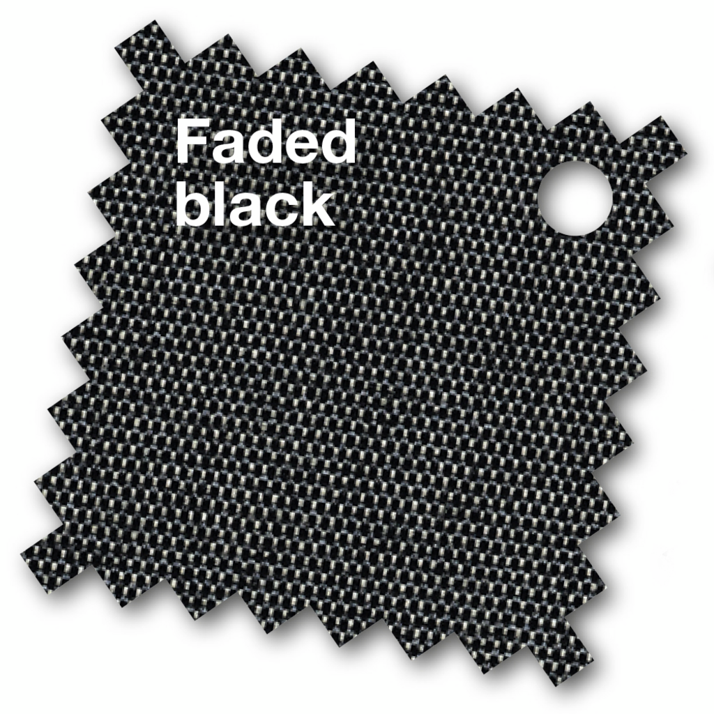Platinum Zweefparasol Icon T¹ Faded black Rechthoek 400 x 300 cm