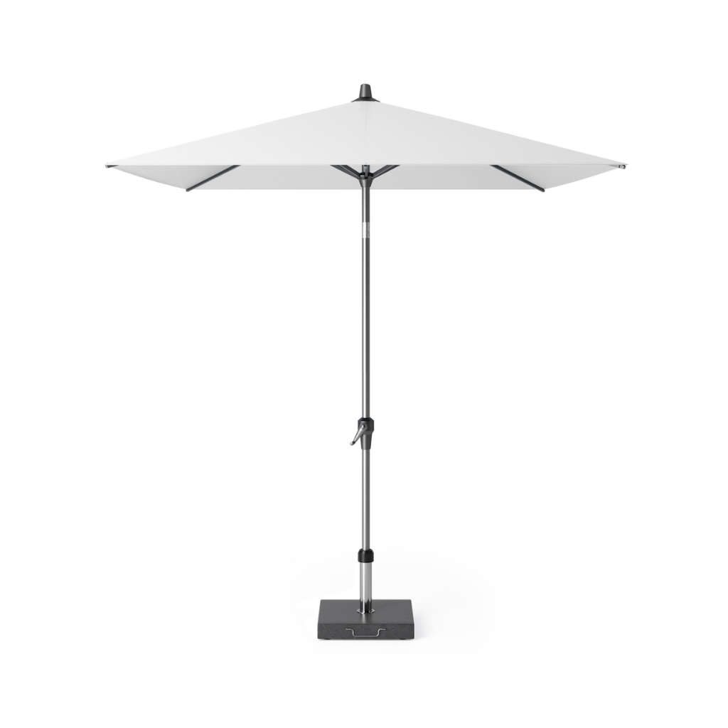 Platinum Stokparasol Riva White Rechthoek 250 x 200 cm