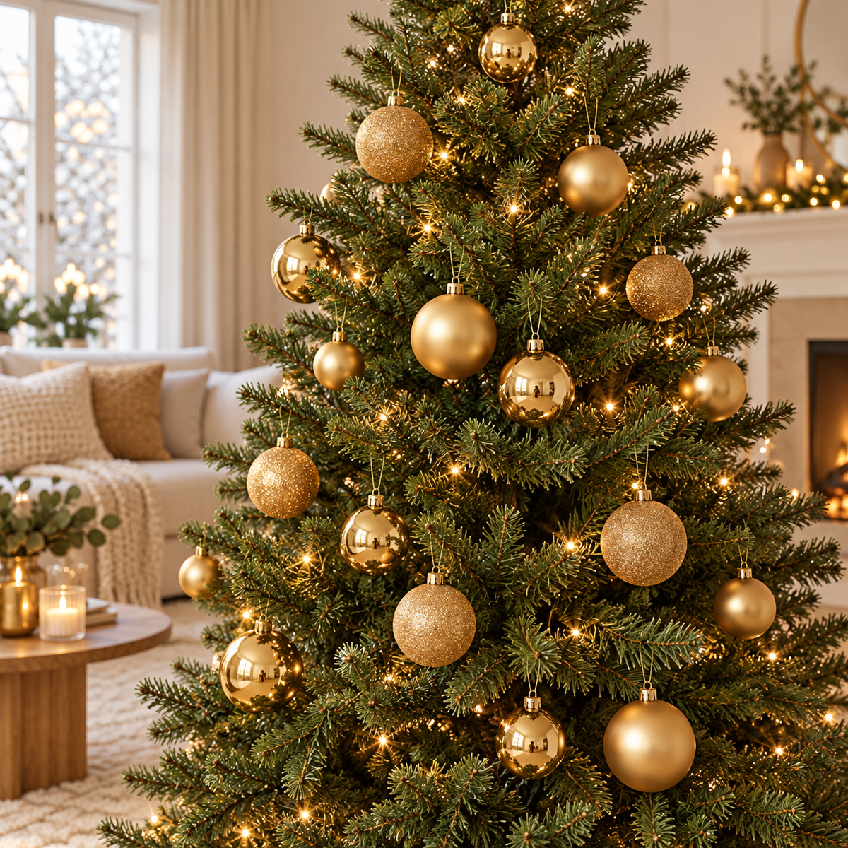 Decoris Kerstballen Set van 100 Paars 4, 6 en 8 cm