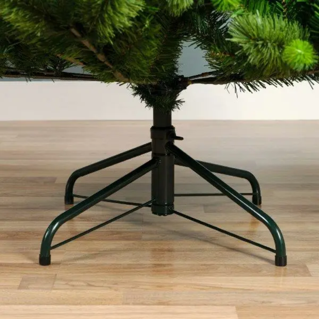 Everlands Kunstkerstboom Malmц Spruce Frosted met Verlichting 240 x 157 cm
