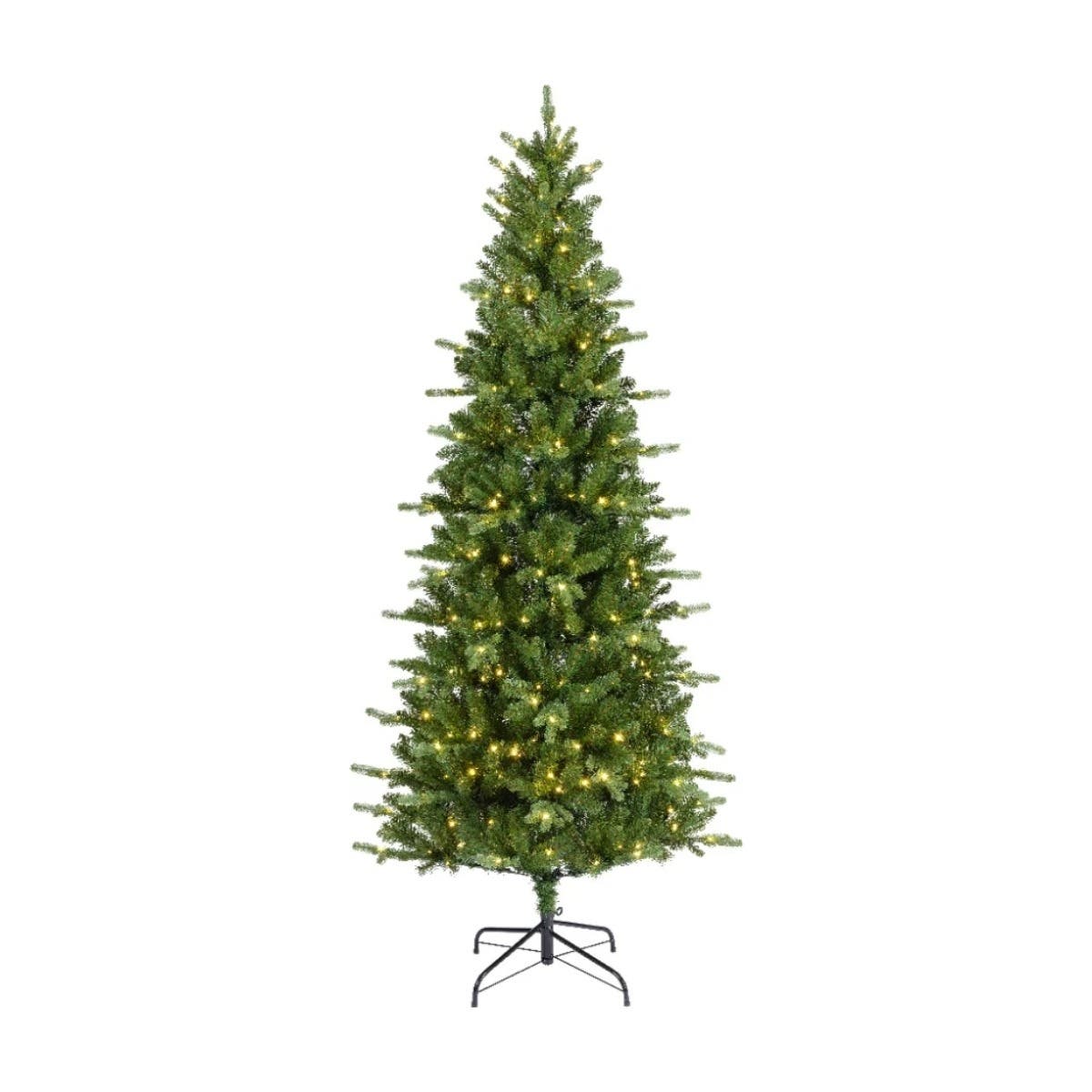 Everlands Kunstkerstboom Killington Fir Groen met Verlichting 240 x 113 cm