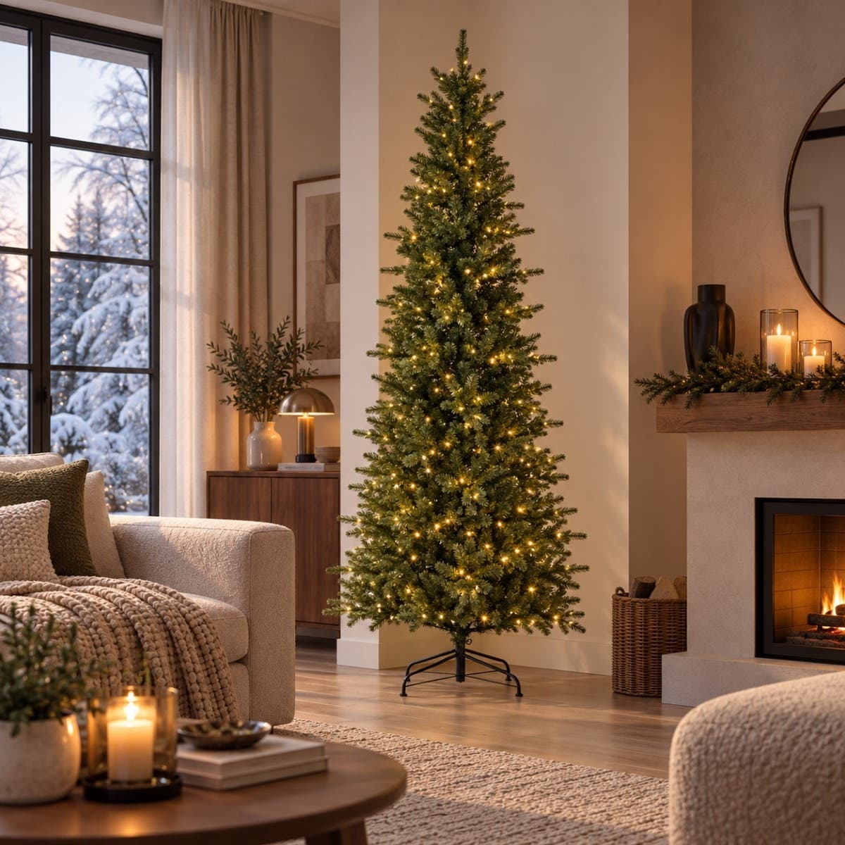 Everlands Kunstkerstboom Killington Fir Groen 240 x 113 cm