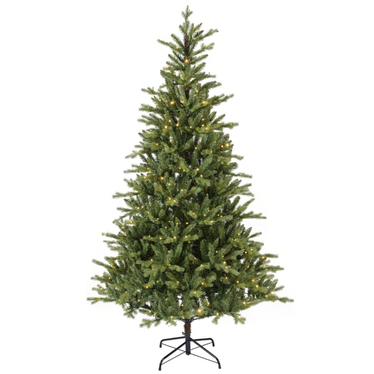 Everlands Kunstkerstboom Allison Groen met Verlichting 210 x 127 cm