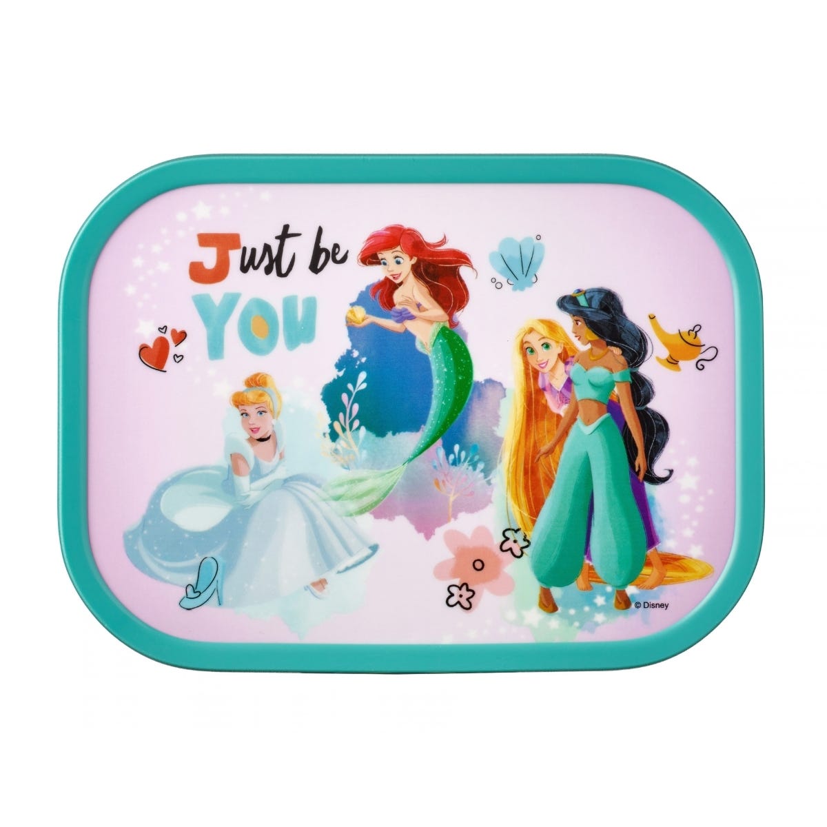 Mepal Bento Lunchbox met Vorkje Campus Disney Princess - Roze - 17,8 x 13,2 x 6,1 cm