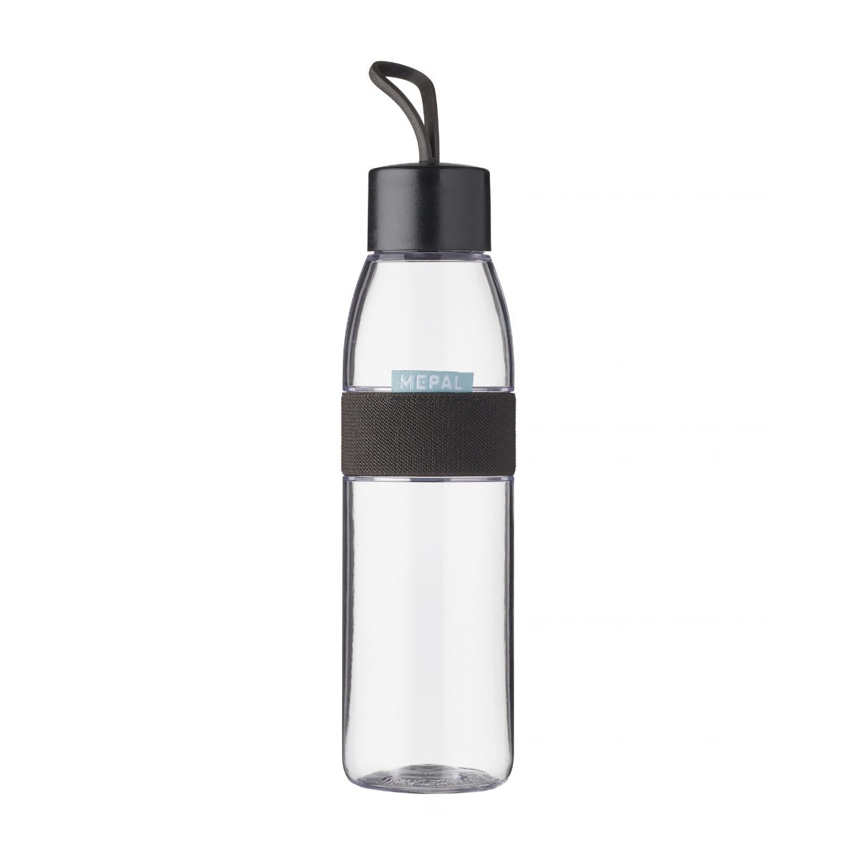 Mepal Waterfles Ellipse 500 ml - Nordic Black - 6,3 x 6,3 x 27 cm