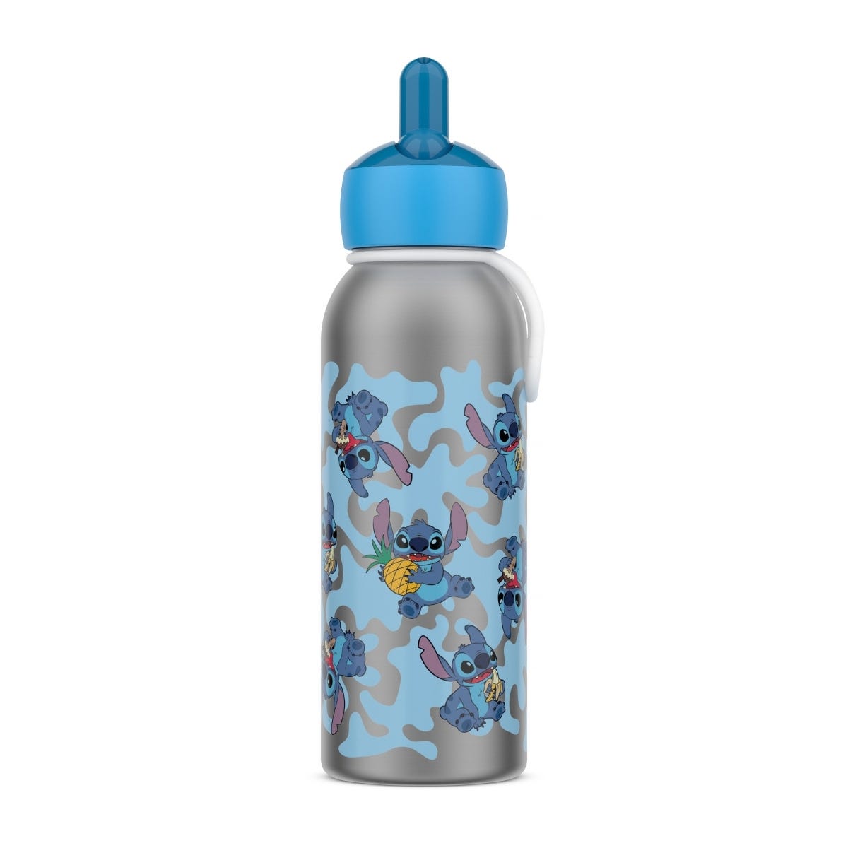 Mepal Isoleerfles Flip-up Campus Stitch 350 ml - Blauw - 6,5 x 7 x 20,2 cm