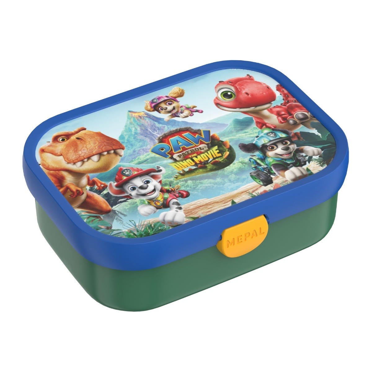Mepal Bento Lunchbox met Vorkje Campus PAW Patrol Dino - Blauw - 17,8 x 13,2 x 6,1 cm