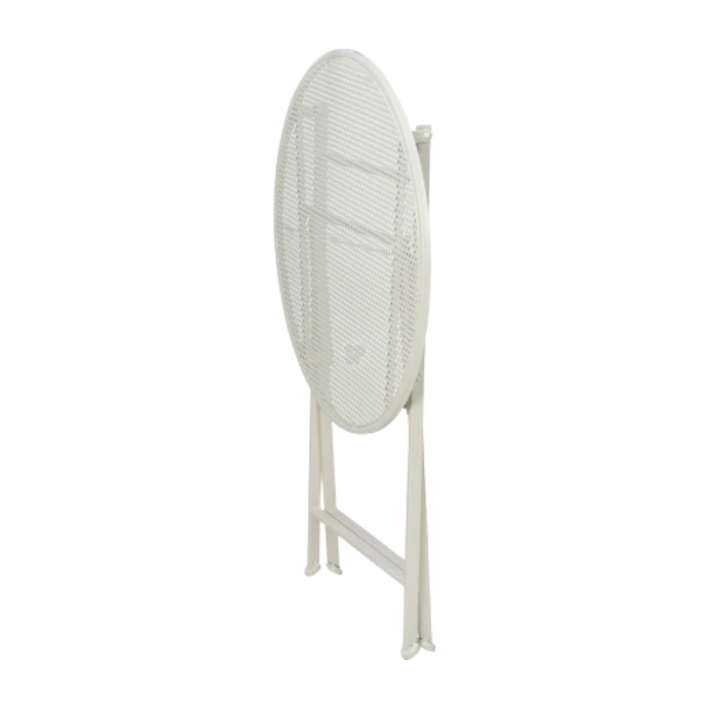Pro Garden Bistrotafel Ambiance Metaal Wit Ø 75 cm