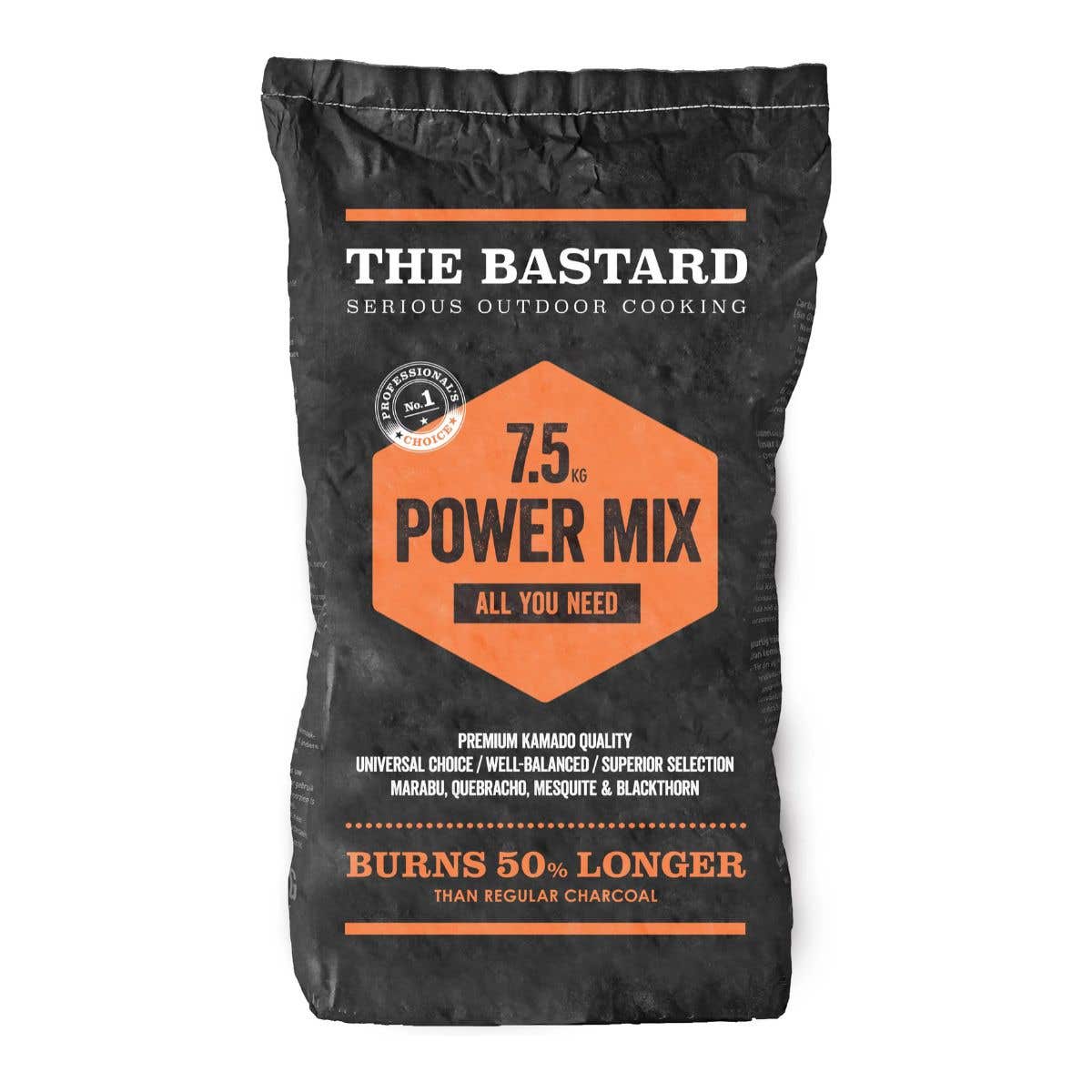 The Bastard Houtskool Power Mix 7.5 kg