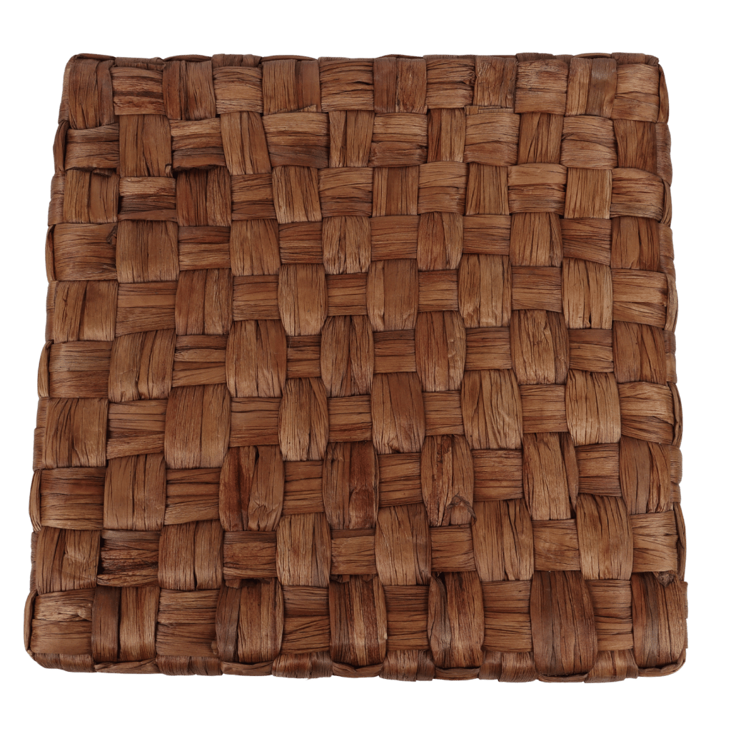 De Bosrand Plantentrolley Waterhyacint Bruin 30 x 30 x 8 cm