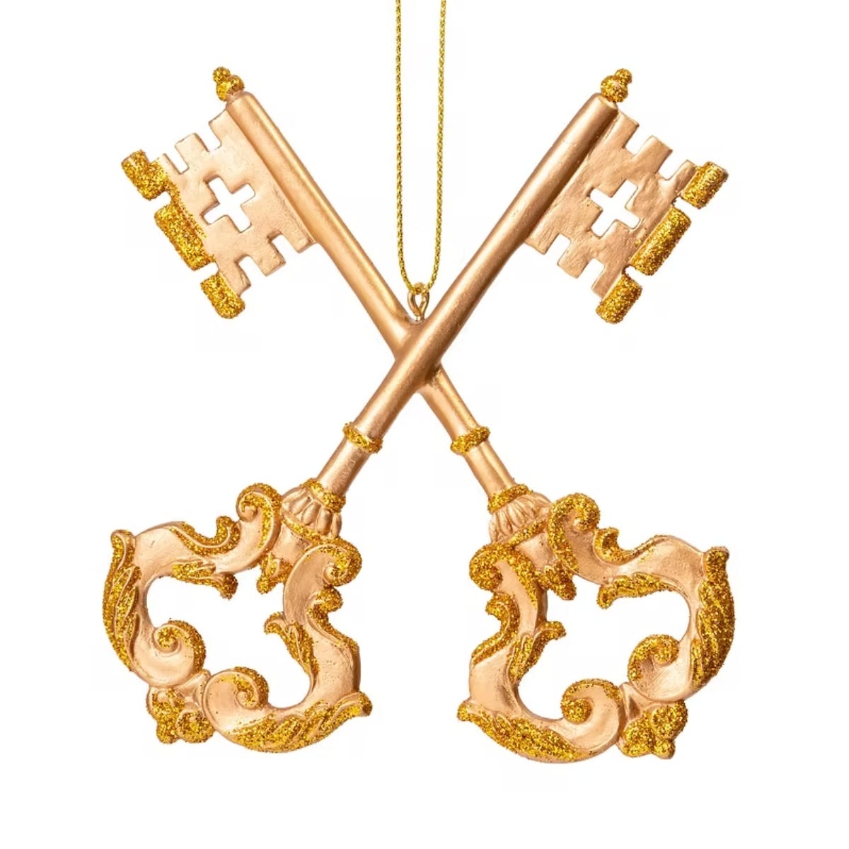 De Ballen Uit Kerstornament De Sleutels van Leiden Goud