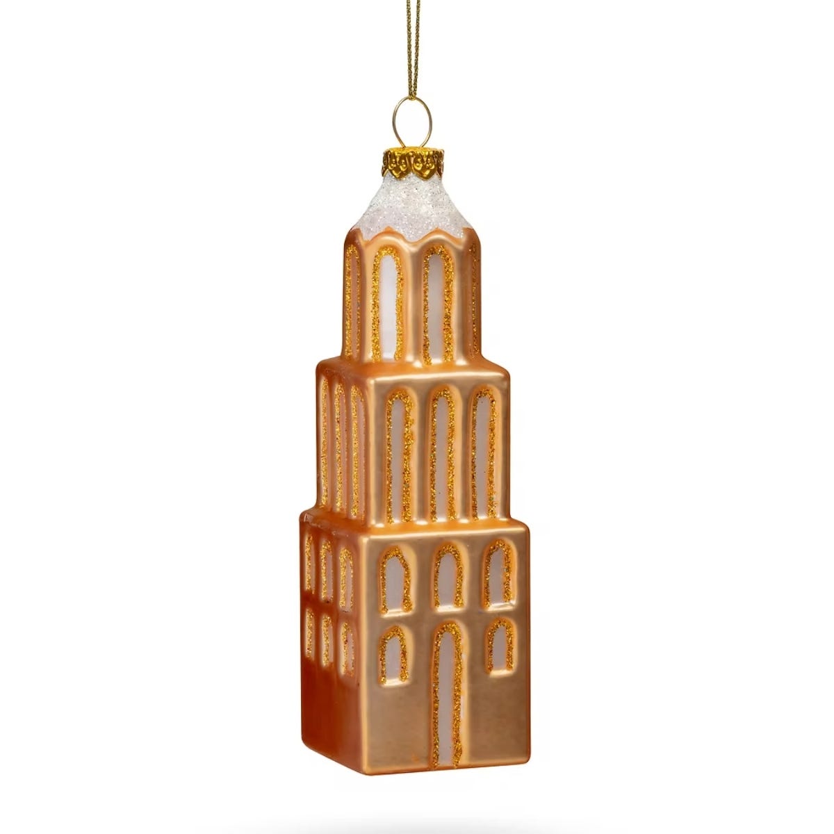 De Ballen Uit Kerstornament Domtoren Goud