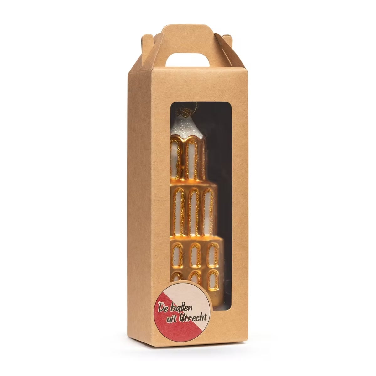 De Ballen Uit Kerstornament Domtoren Goud