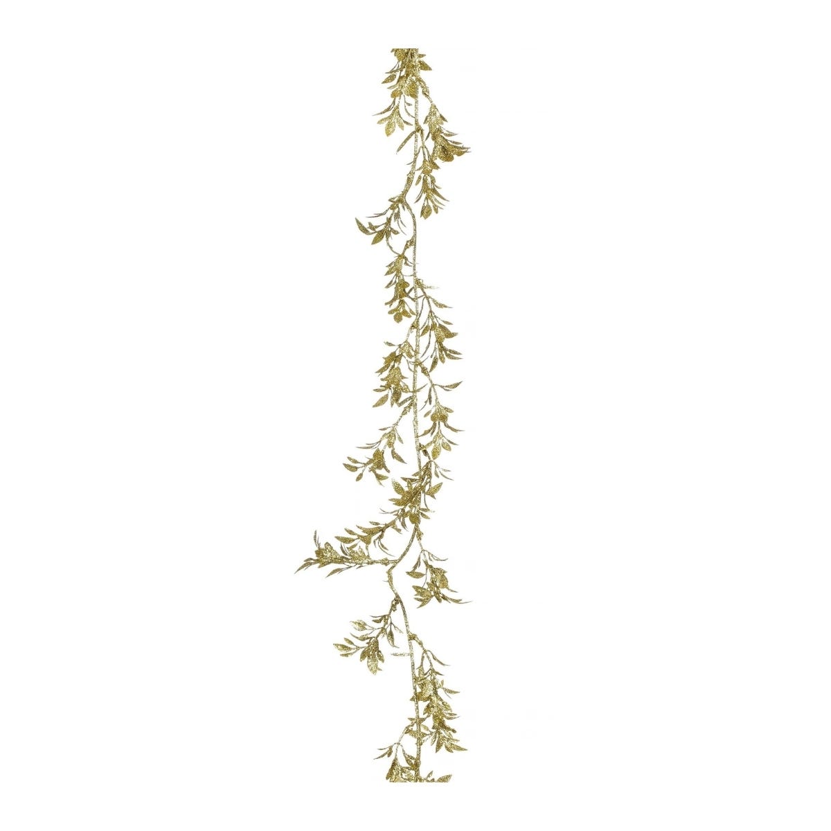 Mica Decorations Slinger Bladeren Goud 180 cm