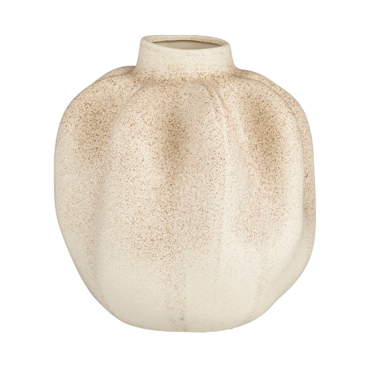 Mica Decorations Vaas Jayda Wit 23.5 x 23.5 x 27.5 cm