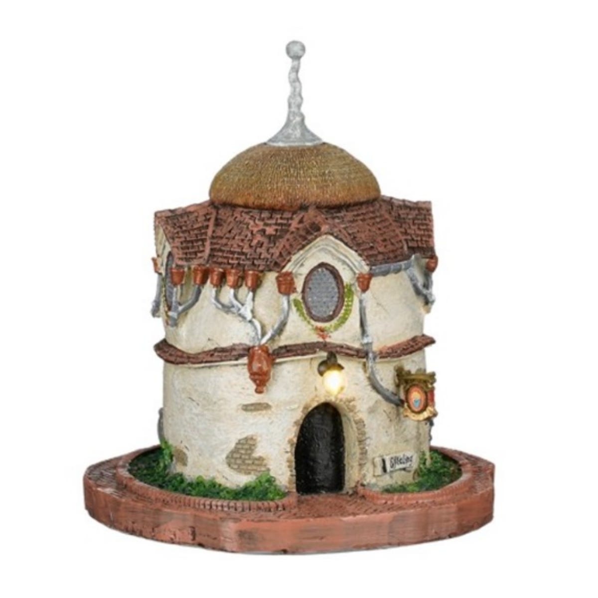 Luville Kerstdorphuisje Lots Kraamhuys met Verlichting 13 x 14.5 x 15.5 cm