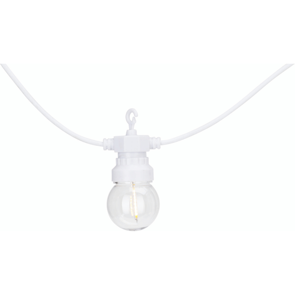 Pro Garden Feestverlichting 10 Lampjes Wit 950 cm