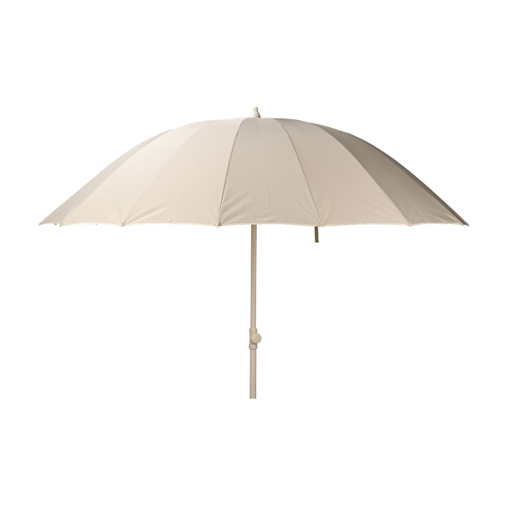 Pro Garden Tuinparasol Beige Ø220 cm