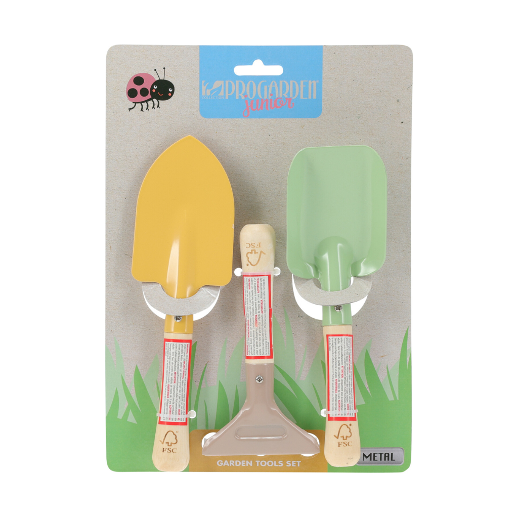 Progarden Tuingereedschap set voor kinderen 3 stuks