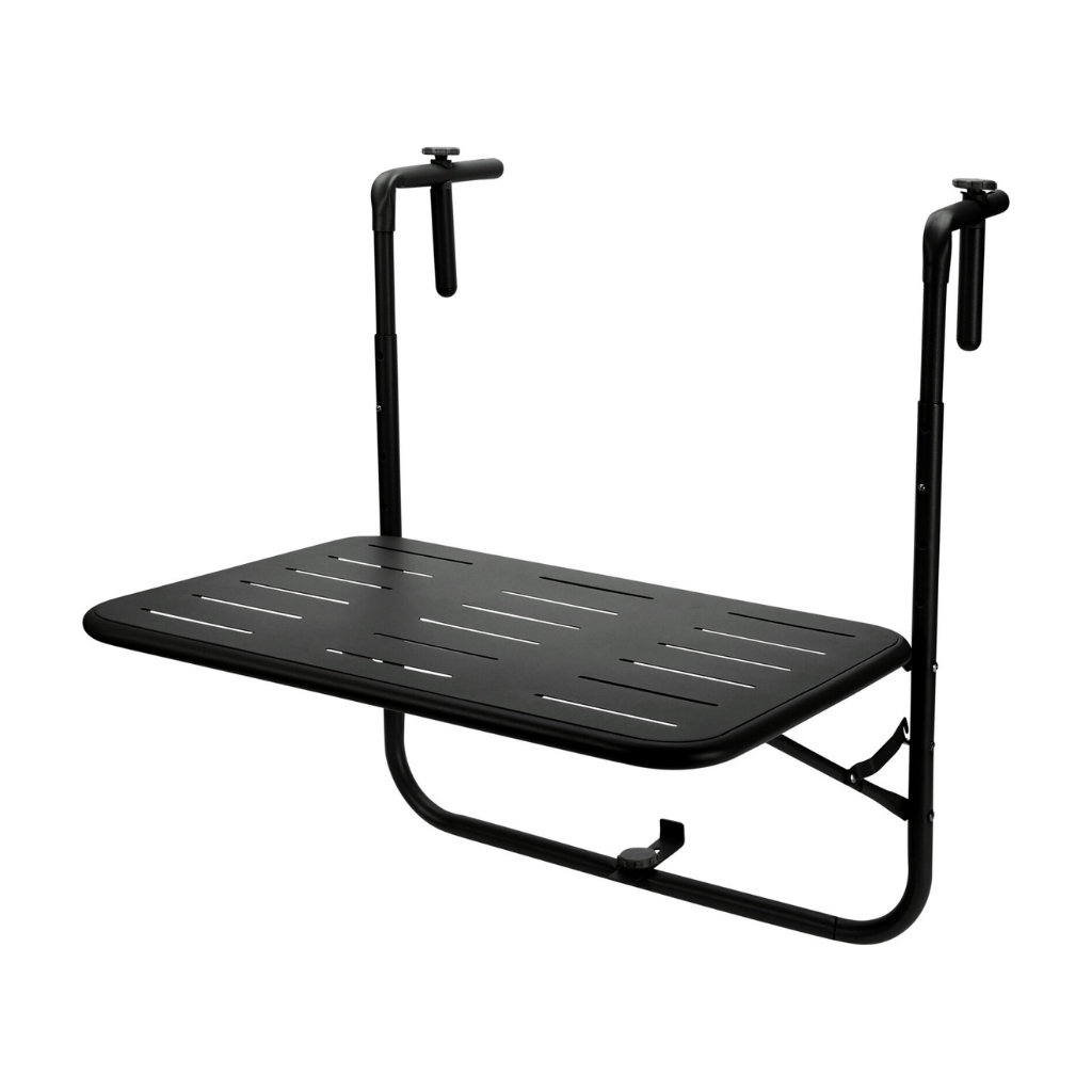 Pro Garden Balkontafel Zwart 61.5 x 51 x 5 cm