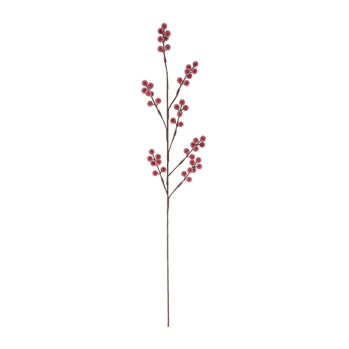 De Bosrand Decoratietak Bessen Gesuikerd Rood 83 x 22.6 x 23 cm