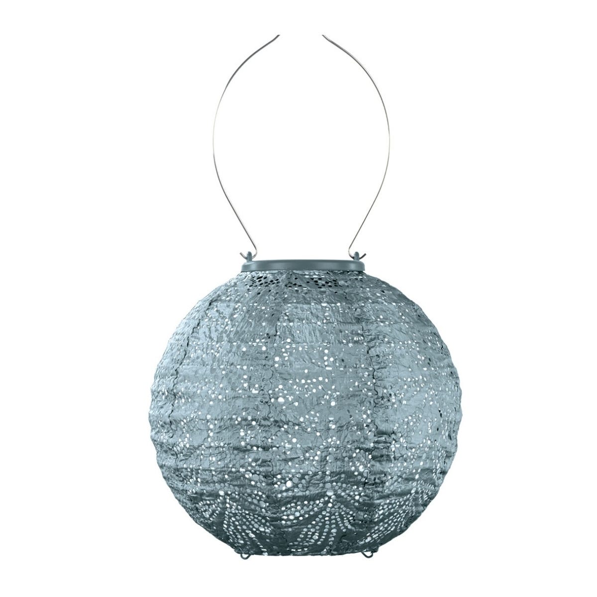 Lumiz Solar Lampion Folia Grijs 20 x 20 x 18 cm