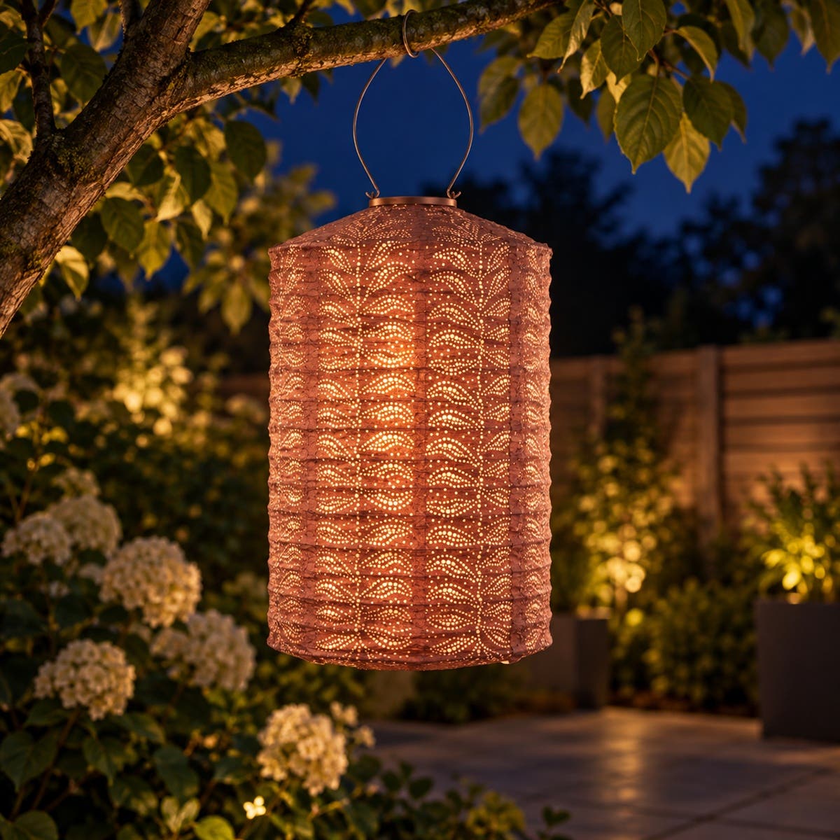 Lumiz Solar Lampion Folia Koper 28 x 28 x 50 cm