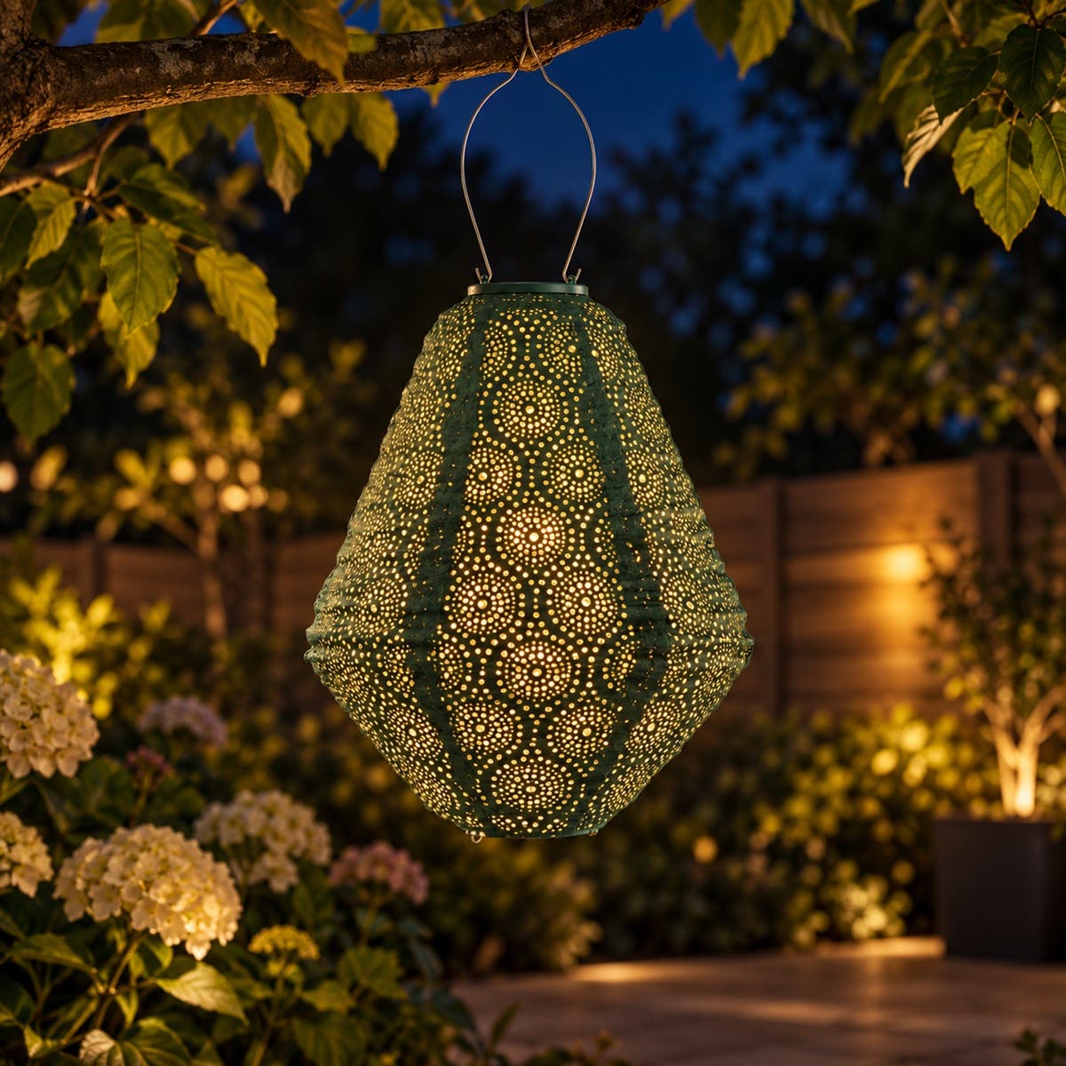 Lumiz Solar Lampion Occult Groen 30 x 30 x 33 cm