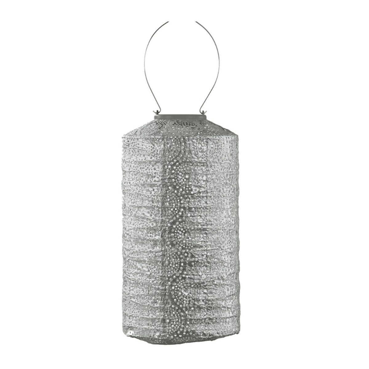 Lumiz Solar Lampion Occult Zilver 18 x 18 x 33 cm
