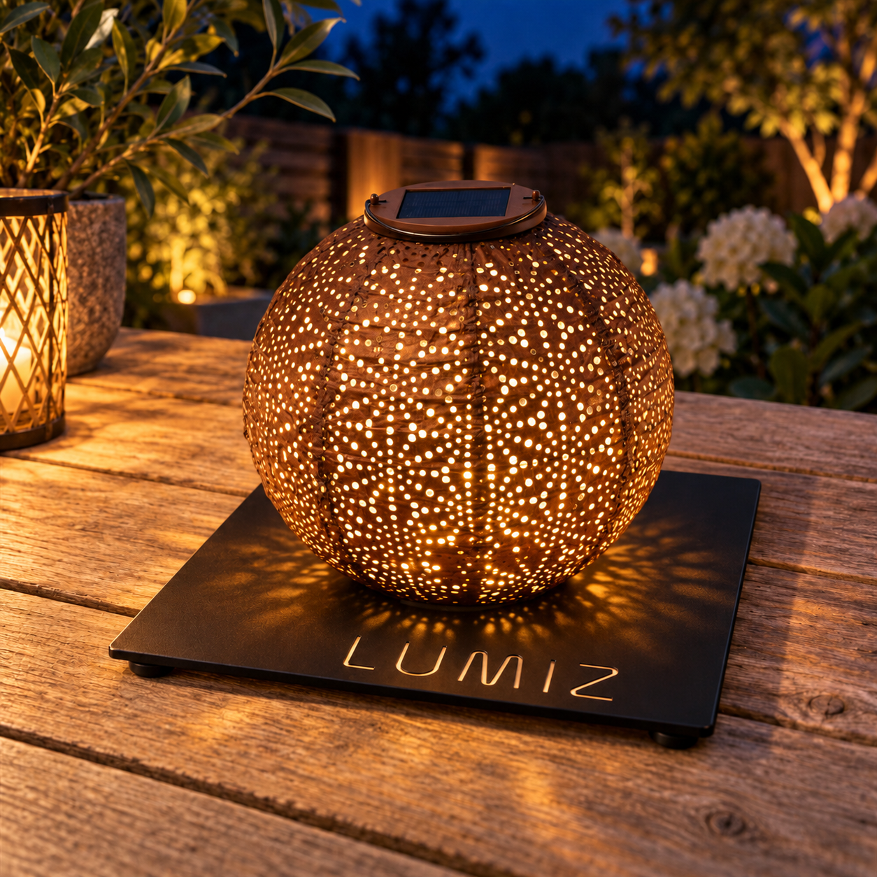 Lumiz Standaard Zwart 20 x 20 x 2 cm