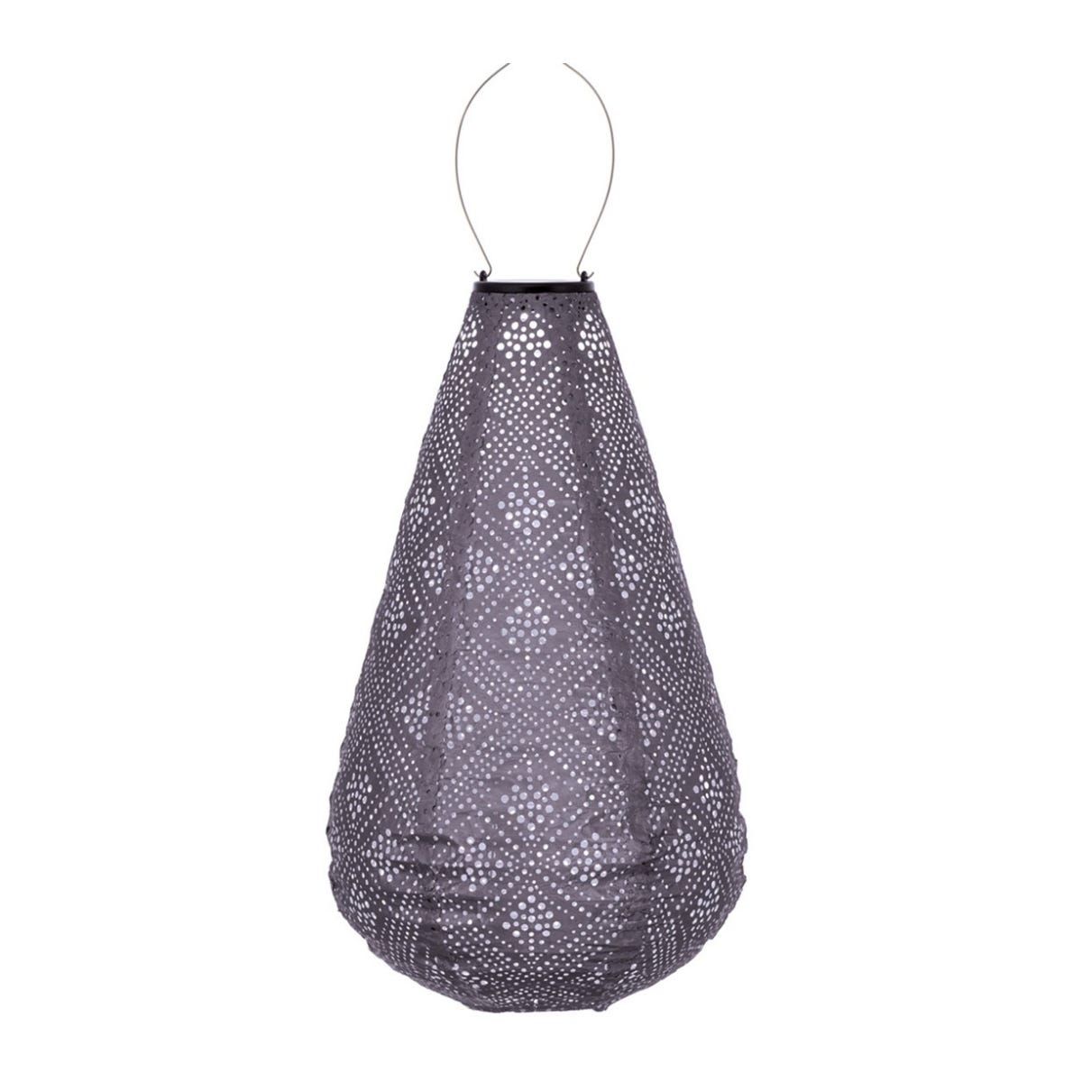 Lumiz Solar Lampion Topaze Paars 28 x 28 x 48 cm