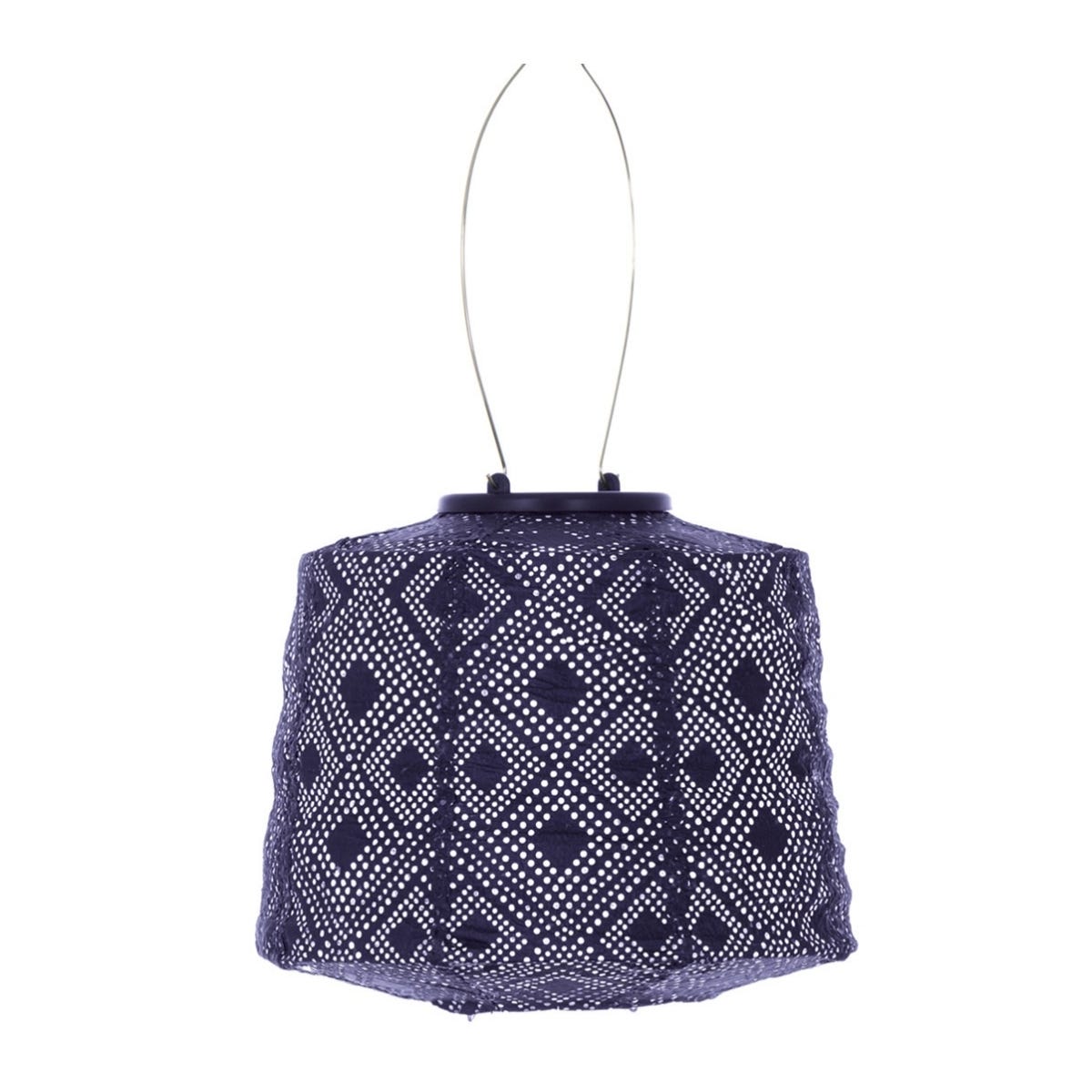 Lumiz Solar Lampion Mosaic Blauw 20 x 20 x 14 cm