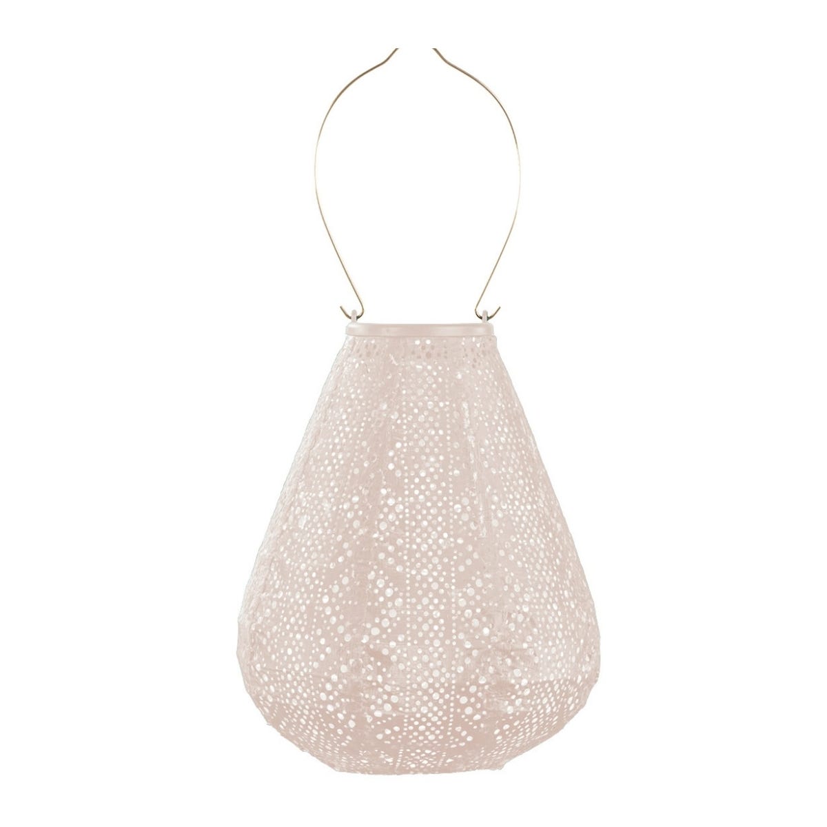 Lumiz Solar Lampion Lace Roze 20 x 20 x 22.5 cm