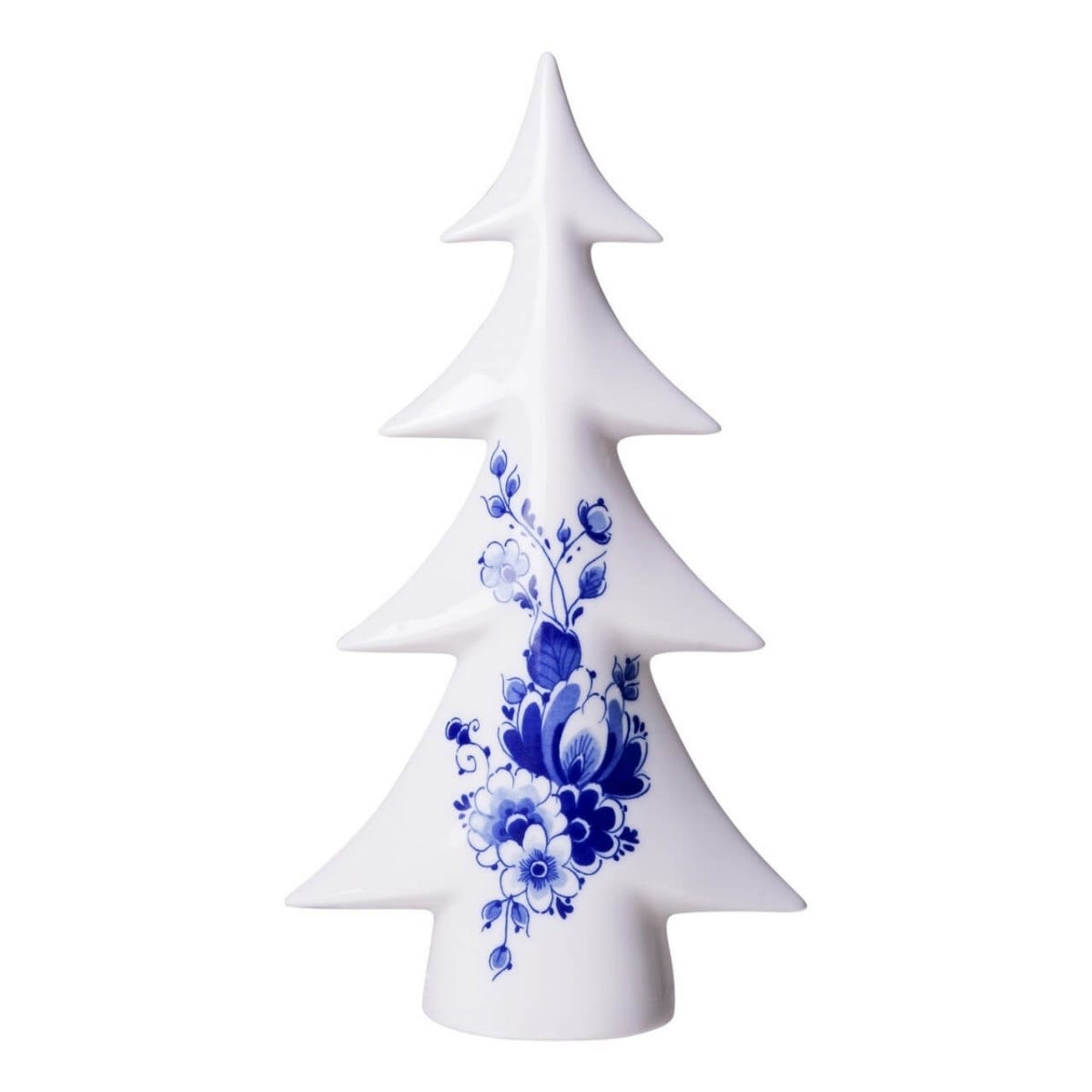 Heinen Delfts Blauw Kerstdecoratie Groot Blauw 6 x 15 x 27.5 cm