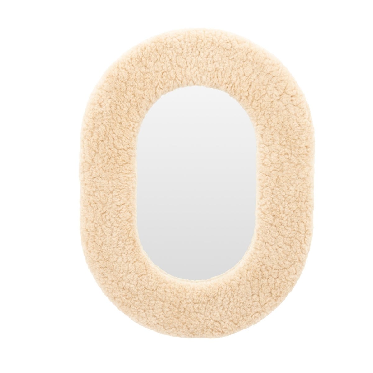 By-Boo Spiegel Kiss Small Beige 49 x 66 x 5.5 cm