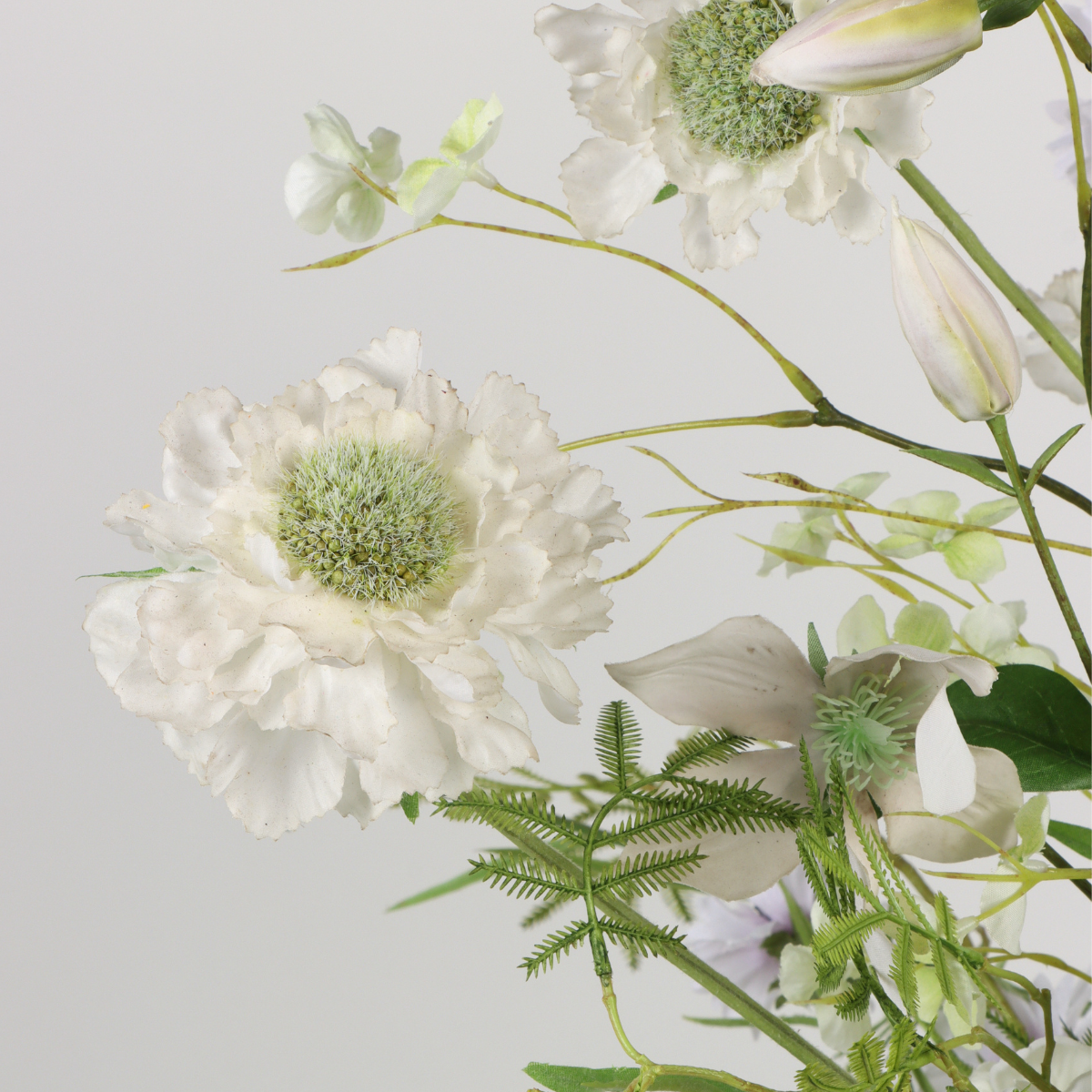 Silk-Ka & De Bosrand Luxe Kunstboeket Pure Elegance Wit