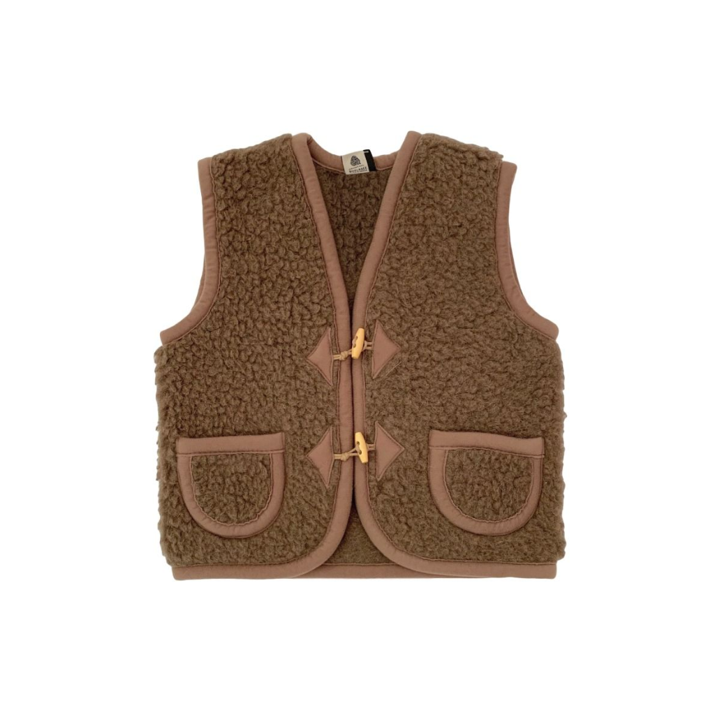 Alwero bodywarmer Alpen Junior Bark 116-122