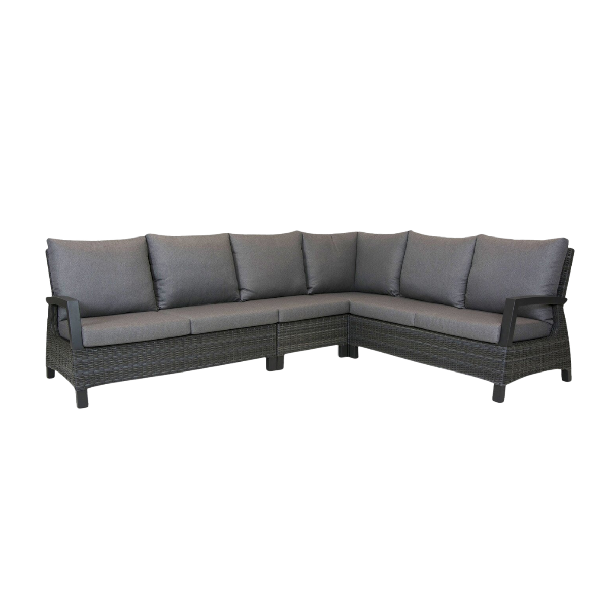Royal Seasons Loungeset 6-zits Lissabon Antraciet