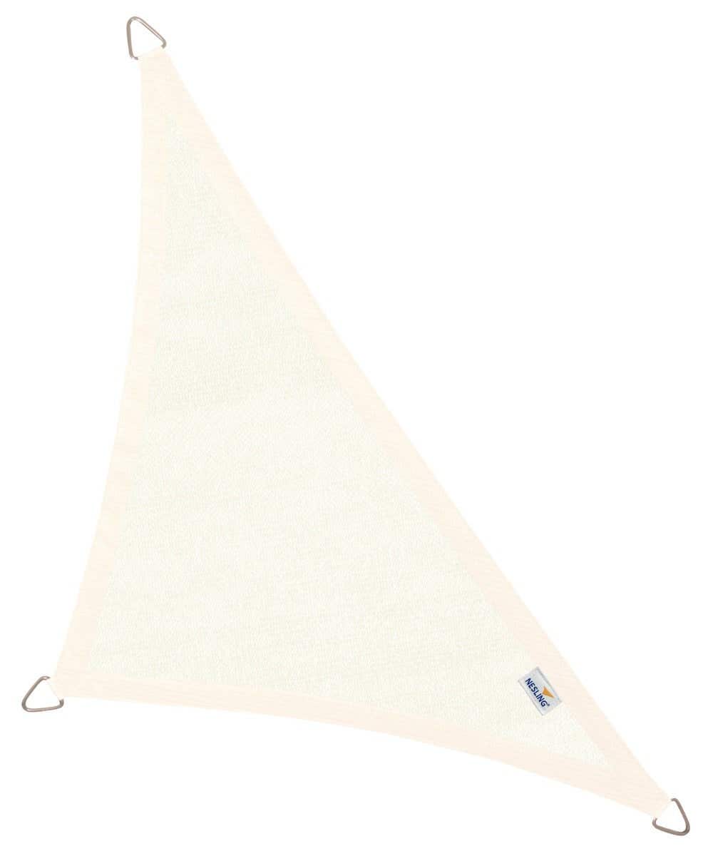 Platinum Sun&Shade Coolfit Schaduwdoek Driehoek Gebroken Wit 400 x 400 x 570 cm