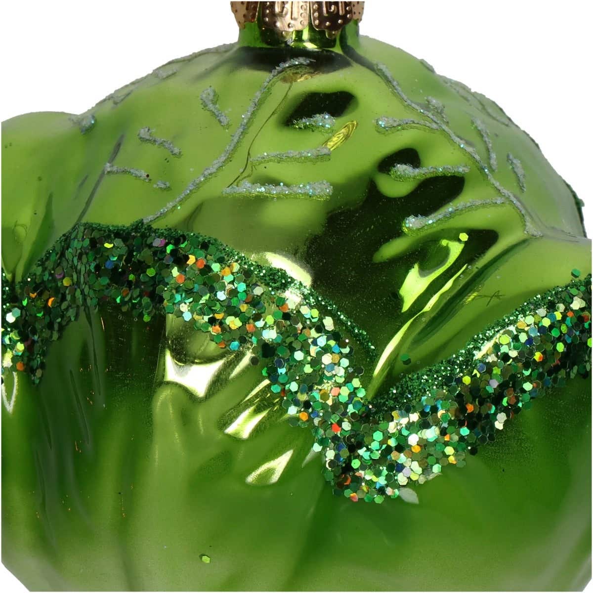 Kersthanger Groen Koolglas Groen 8.1 cm