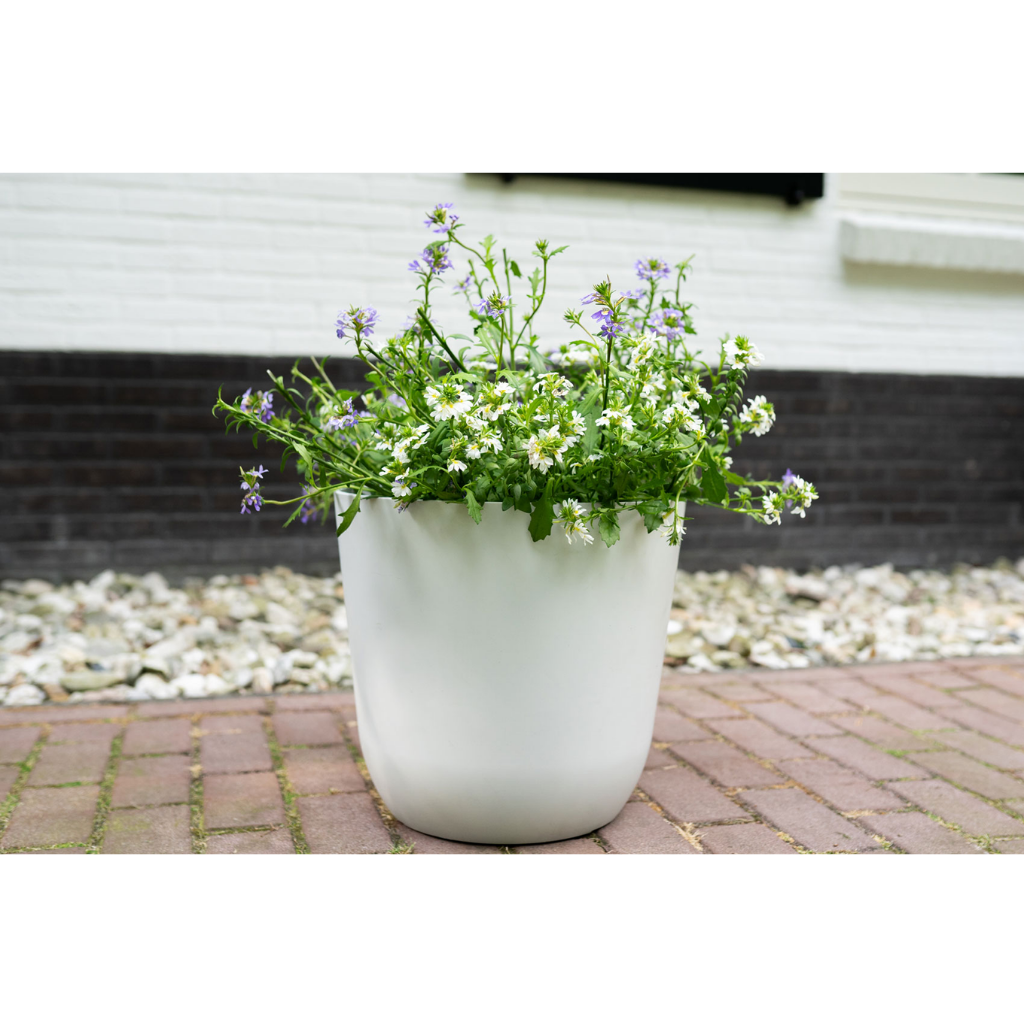 TS Collection Pot Palermo Wit 25 x 27 cm