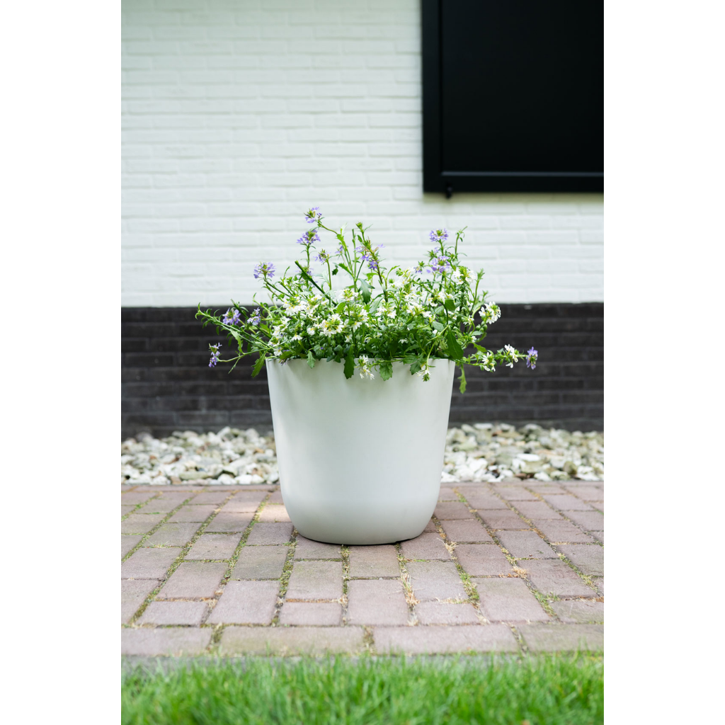TS Collection Pot Palermo Wit 28 x 30 cm