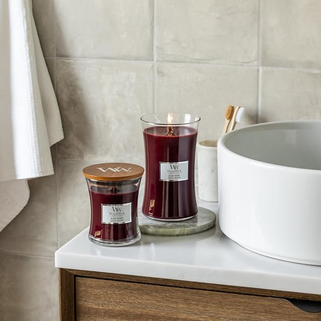 WoodWick Black Cherry Medium Candle