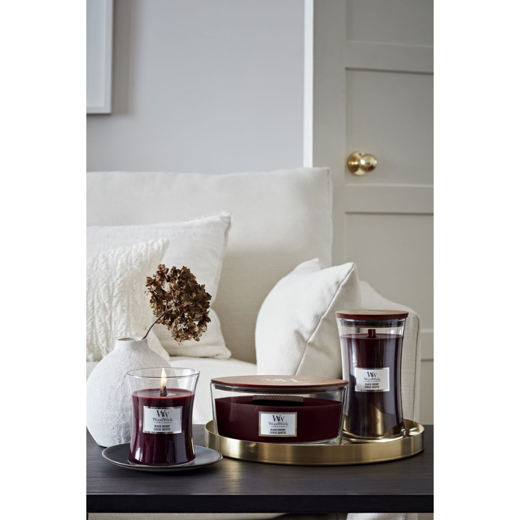 WoodWick Black Cherry Medium Candle